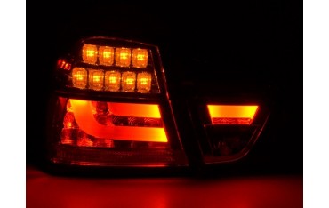 LED taillights set BMW 3 series E90 Limo 05 08 black