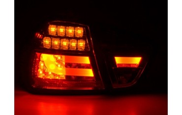 LED taillights set BMW 3 series E90 Limo 05 08 black
