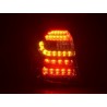 LED taillights set BMW 1 series E87 E81 3 5 door 04 06 clear red