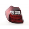 LED taillights set BMW 1 series E87 E81 3 5 door 04 06 clear red