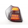 LED taillights set BMW 1 series E87 E81 3 5 door 04 06 black