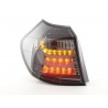 LED taillights set BMW 1 series E87 E81 3 5 door 04 06 black