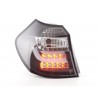 LED taillights set BMW 1 series E87 E81 3 5 door 04 06 black