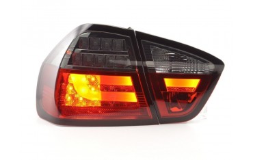 LED taillights set BMW 3 series E90 Limo 05 08 red black