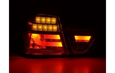 LED taillights set BMW 3 series E90 Limo 05 08 red black