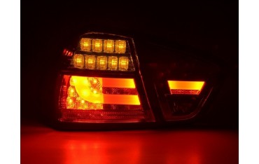 LED taillights set BMW 3 series E90 Limo 05 08 red black