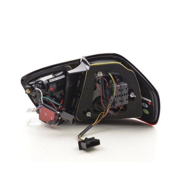 LED taillights set BMW 3 series E90 Limo 05 08 red black