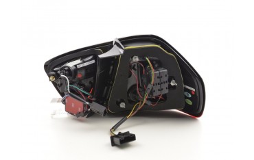 LED taillights set BMW 3 series E90 Limo 05 08 red black