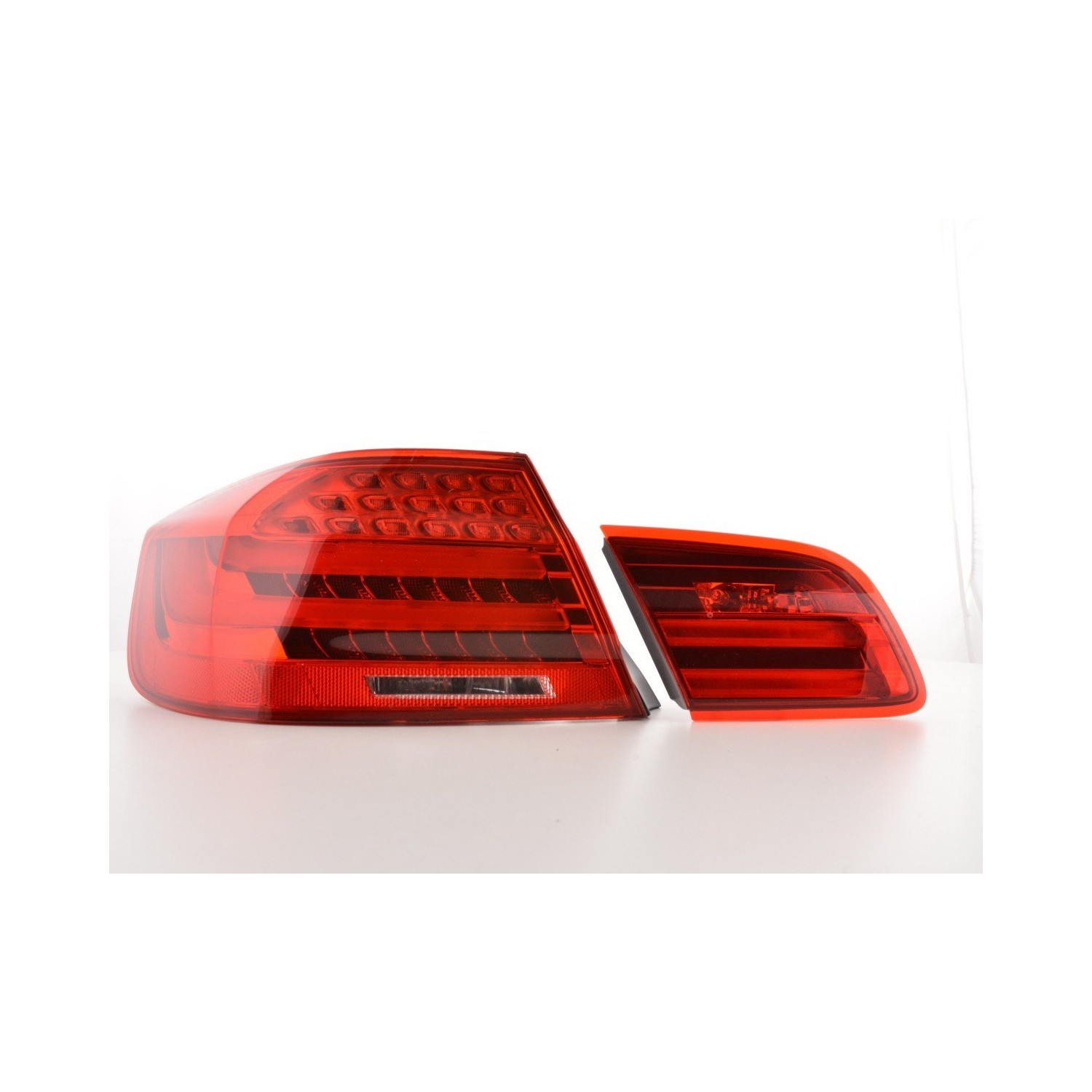 LED taillights set BMW 3 series E92 Coupe 06 10 red clear