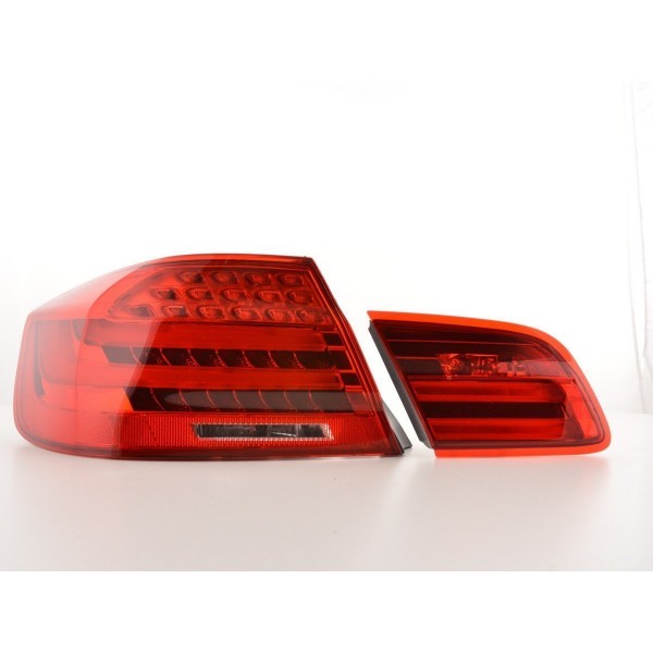 LED taillights set BMW 3 series E92 Coupe 06 10 red clear