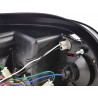 LED taillights set BMW 5 series E60 sedan 08 09 red clear