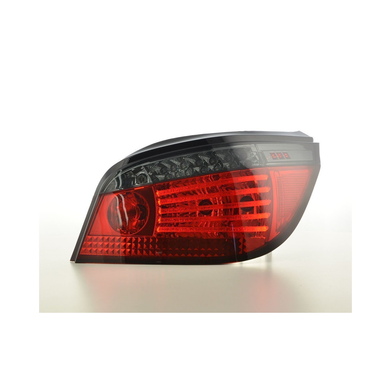 LED taillights set BMW 5 series E60 sedan 08 09 red black