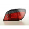 LED taillights set BMW 5 series E60 sedan 08 09 red black