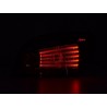 LED taillights set BMW 5 series E60 sedan 08 09 red black