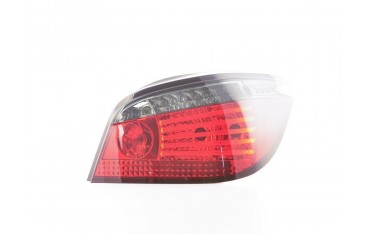 LED taillights set BMW 5 series E60 sedan 03 07 red smoke