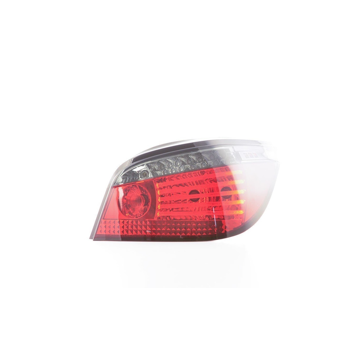 LED taillights set BMW 5 series E60 sedan 03 07 red smoke