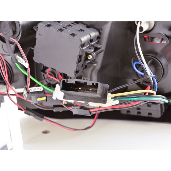 LED taillights set BMW 5 series E60 sedan 03 07 red smoke