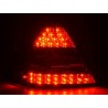 LED taillights set Mercedes C Class W203 Limo 01 04 black