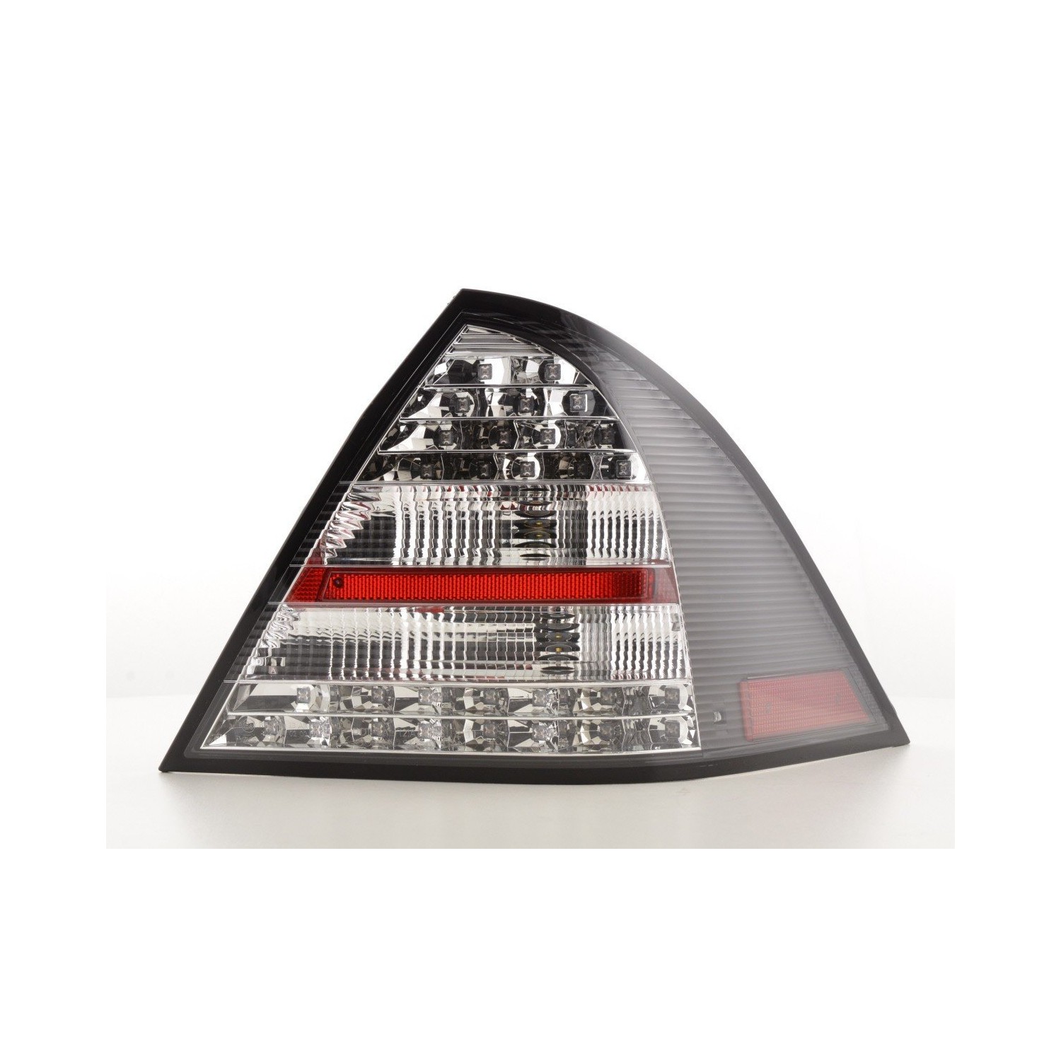 LED taillights set Mercedes C Class W203 Limo 05 07 black