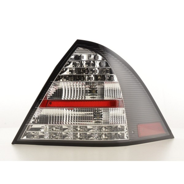 LED taillights set Mercedes C Class W203 Limo 05 07 black