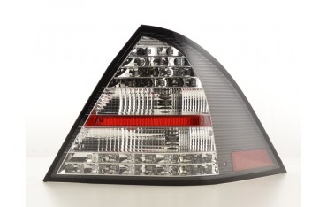 LED taillights set Mercedes C Class W203 Limo 05 07 black