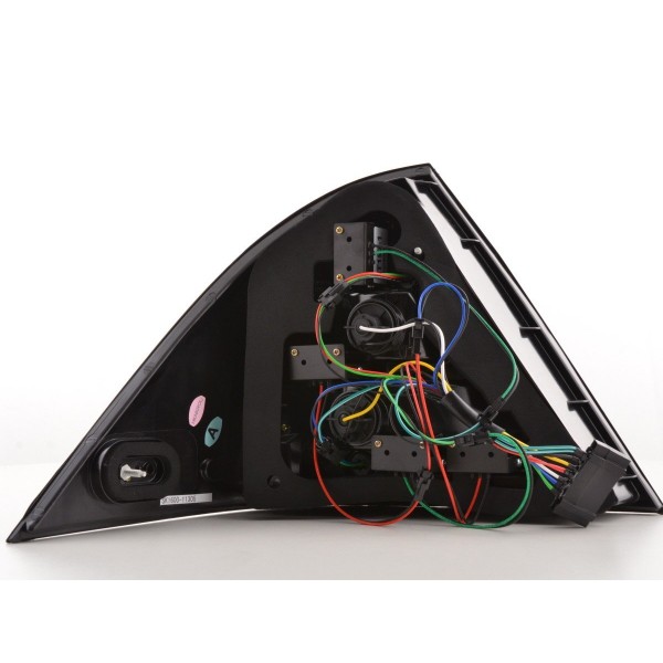 LED taillights set Mercedes C Class W203 Limo 05 07 black