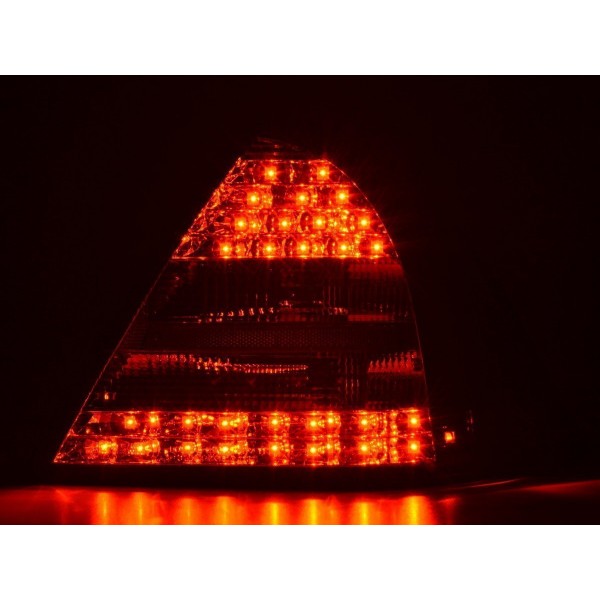 LED taillights set Mercedes C Class W203 Limo 05 07 black
