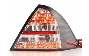 LED taillights set Mercedes C Class W203 Limo 05 07 black