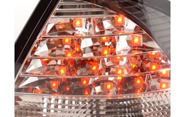 LED taillights set Mercedes C Class W203 Limo 05 07 black