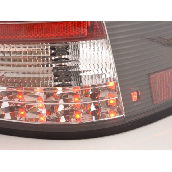 LED taillights set Mercedes C Class W203 Limo 05 07 black