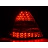 LED taillights set Mercedes C Class W203 Limo 05 07 red clear