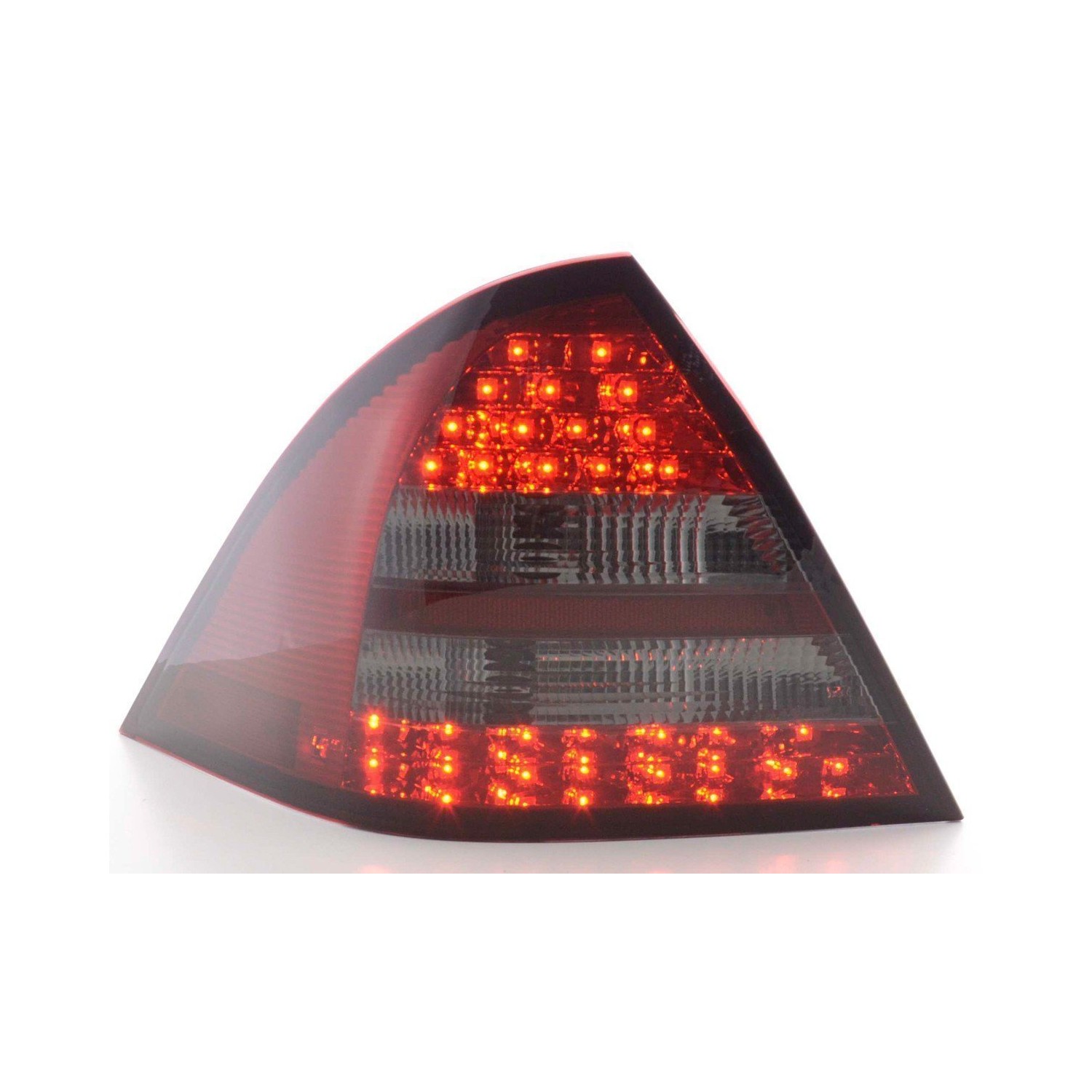 LED taillights set Mercedes C Class W203 Limo 05 07 red black