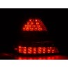 LED taillights set Mercedes C Class W203 Limo 05 07 red black