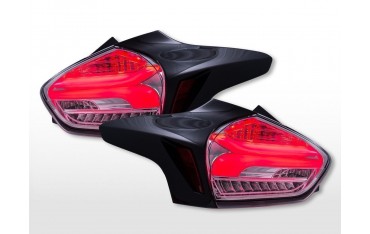 LED taillights Ford Focus C346 2015 2018 chrome