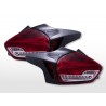 LED taillights Ford Focus C346 2015 2018 red clear