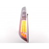 LED taillights set Ford Focus 2 5 door 04 08 black