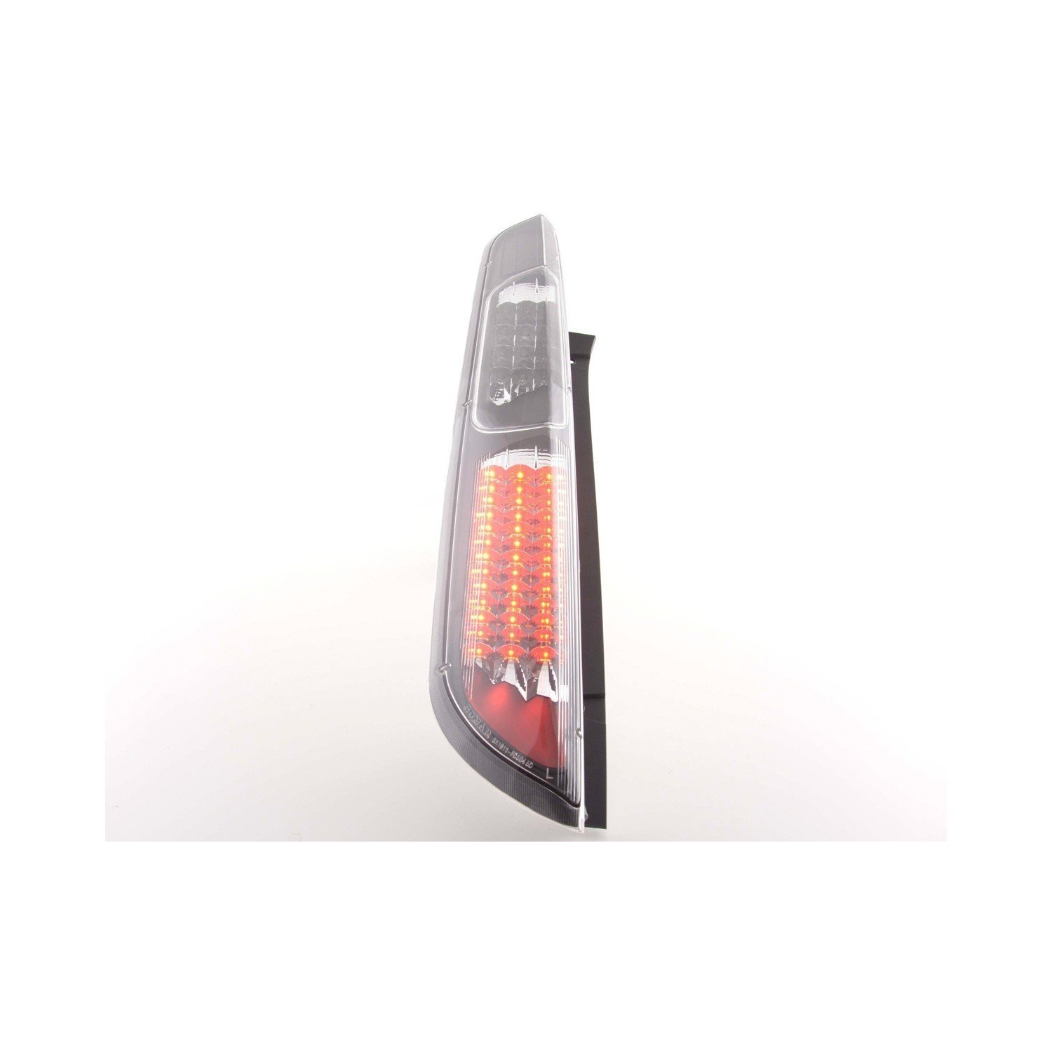 LED taillights set Ford Focus 2 5 door 04 08 black