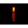 LED taillights set Ford Focus 2 5 door 04 08 red black