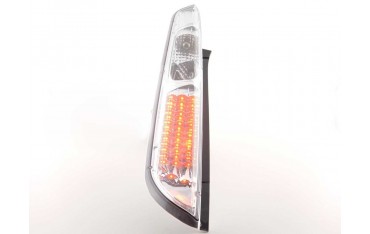 LED taillights set Ford Focus 2 5 door 08 10 chrome