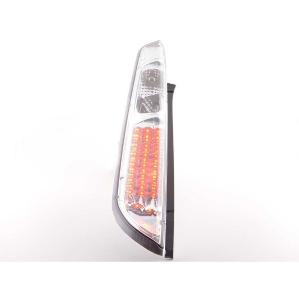 LED taillights set Ford Focus 2 5 door 08 10 chrome