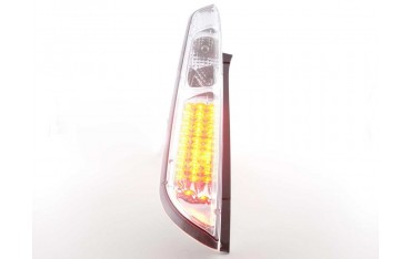 LED taillights set Ford Focus 2 5 door 08 10 chrome