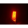LED taillights set Ford Focus 2 5 door 08 10 chrome