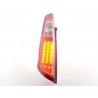 LED taillights set Ford Focus 2 5 door 08 10 red clear
