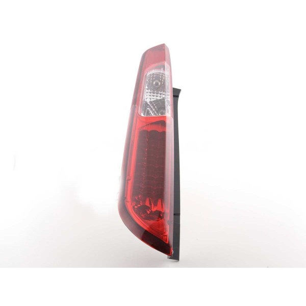 LED taillights set Ford Focus 2 5 door 08 10 red clear