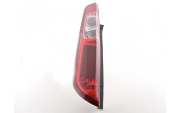 LED taillights set Ford Focus 2 5 door 08 10 red clear