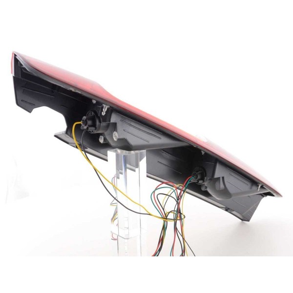 LED taillights set Ford Focus 2 5 door 08 10 red clear