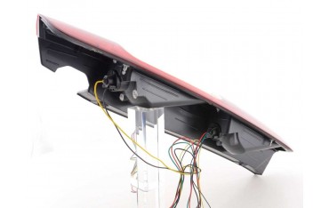 LED taillights set Ford Focus 2 5 door 08 10 red clear