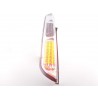 LED taillights set Ford Focus 2 5 door 08 10 chrome