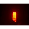 LED taillights set Ford Focus 2 5 door 08 10 red clear