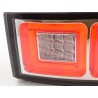 LED taillights set Land Rover Range Rover Evoque from 2011 chrome